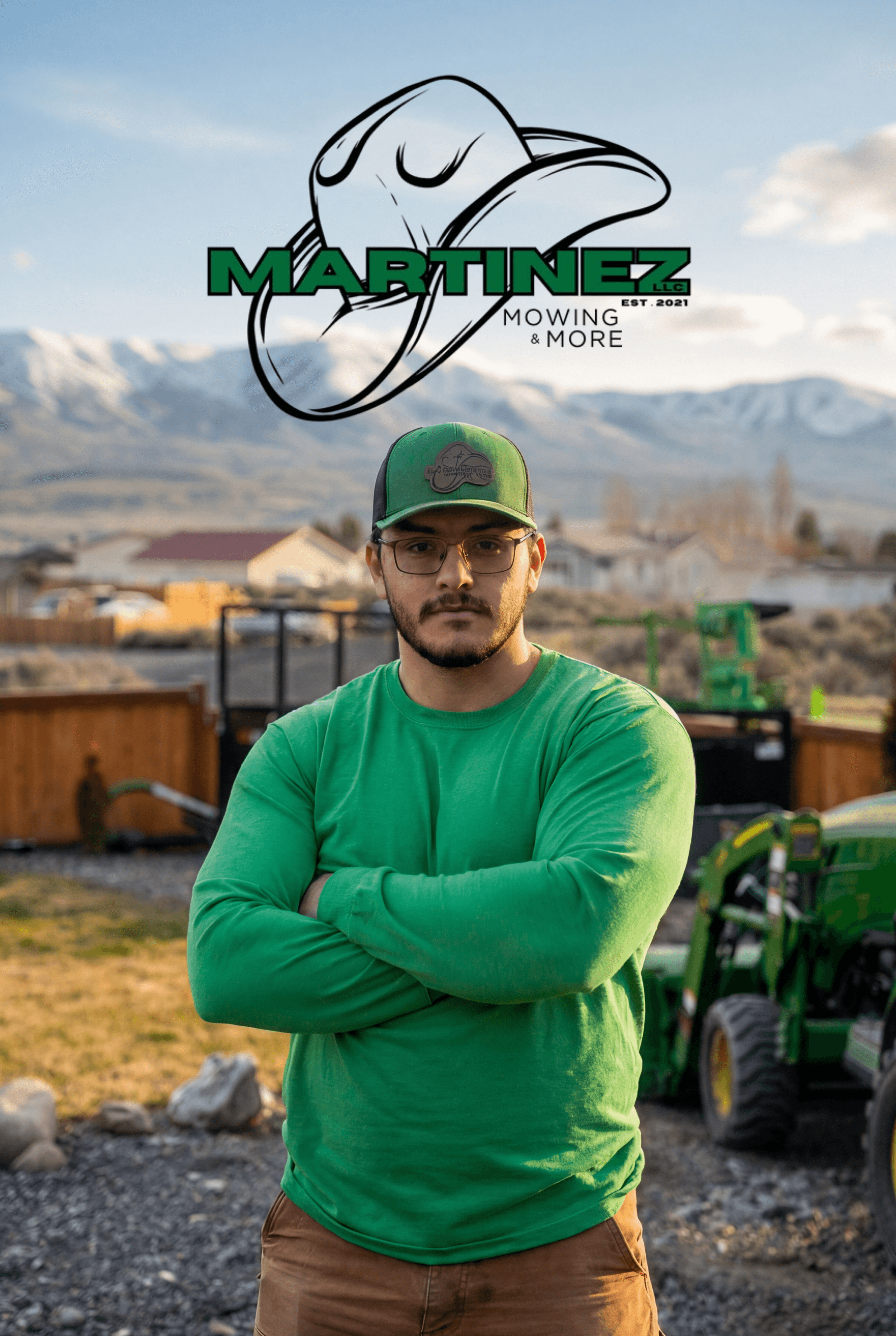 Foto del propietario - Daniel Martinez en el sitio de trabajo