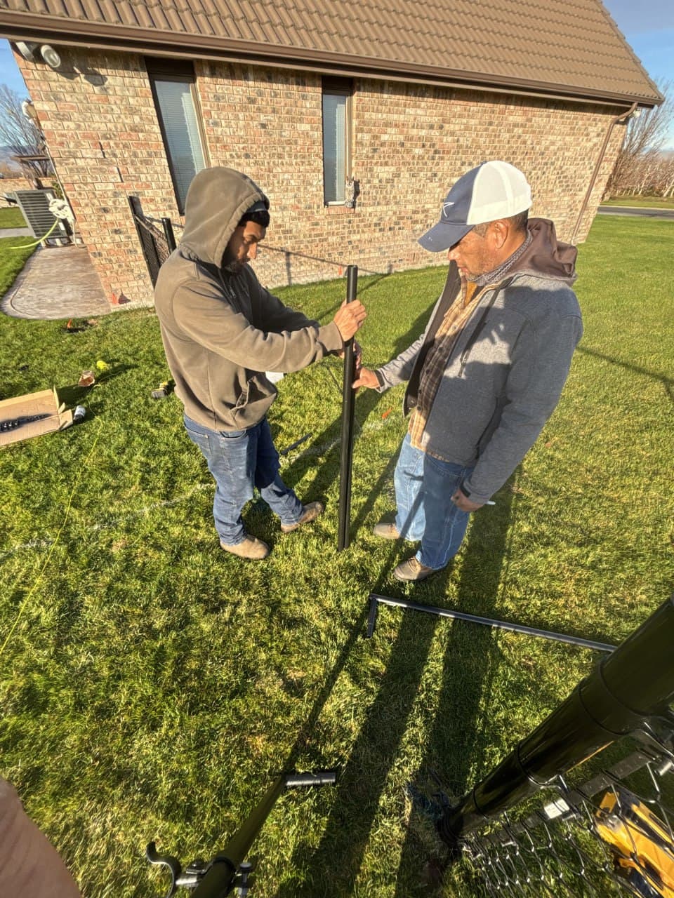 DAOA-compliant fence installation in Desert Aire