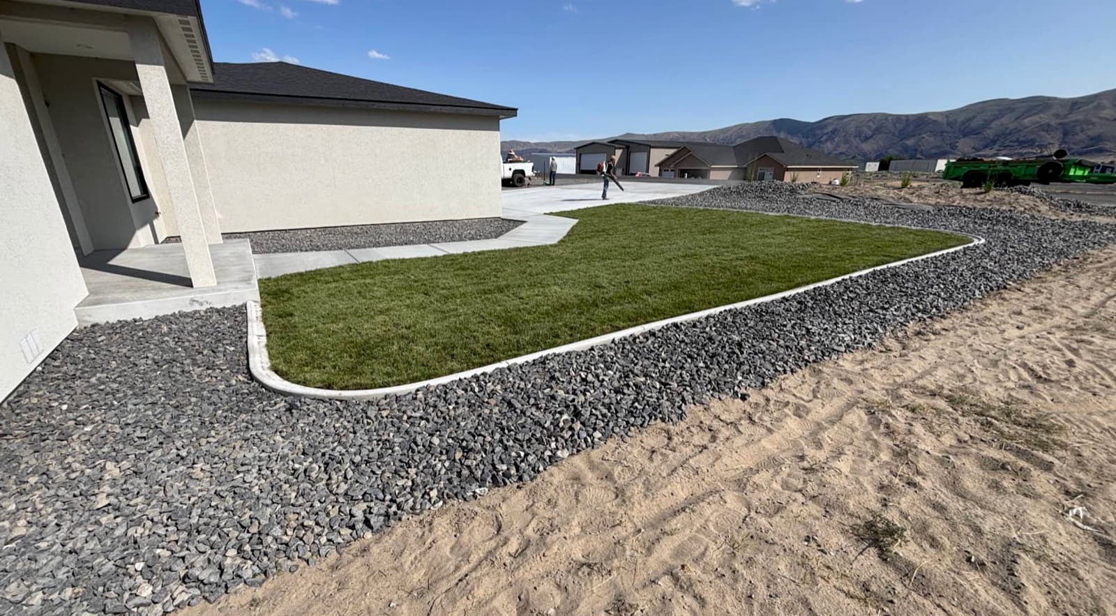 DAOA-compliant landscaping project in Desert Aire